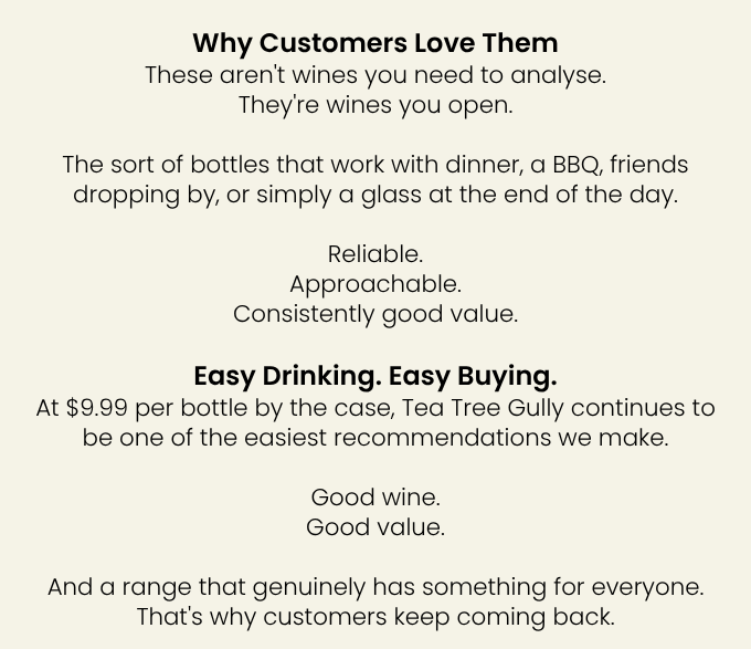 Tea Tree Gully Wines