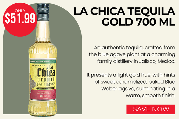 La Chica Tequila Gold 700 Ml