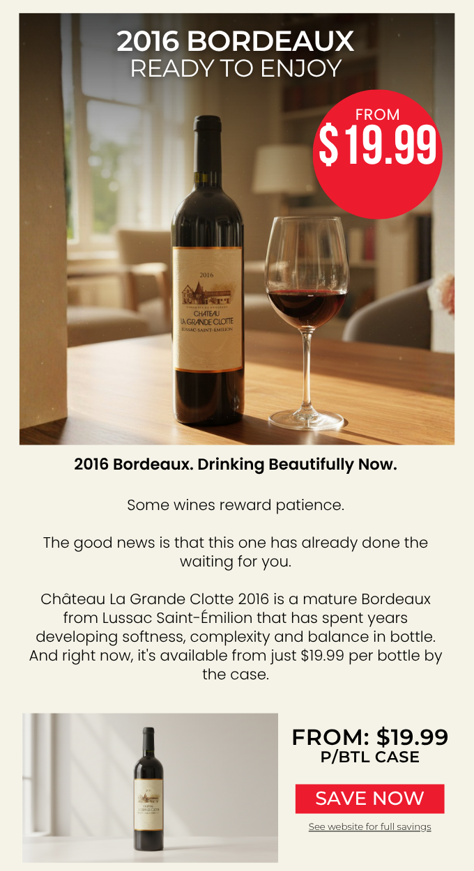 Chateau La Grande Clotte 2016