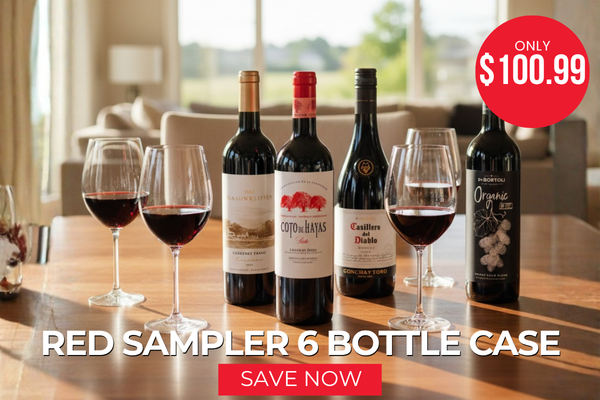 Red Sampler 6 Bottle Case