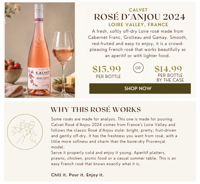 Calvet Rose d'Anjou 2024