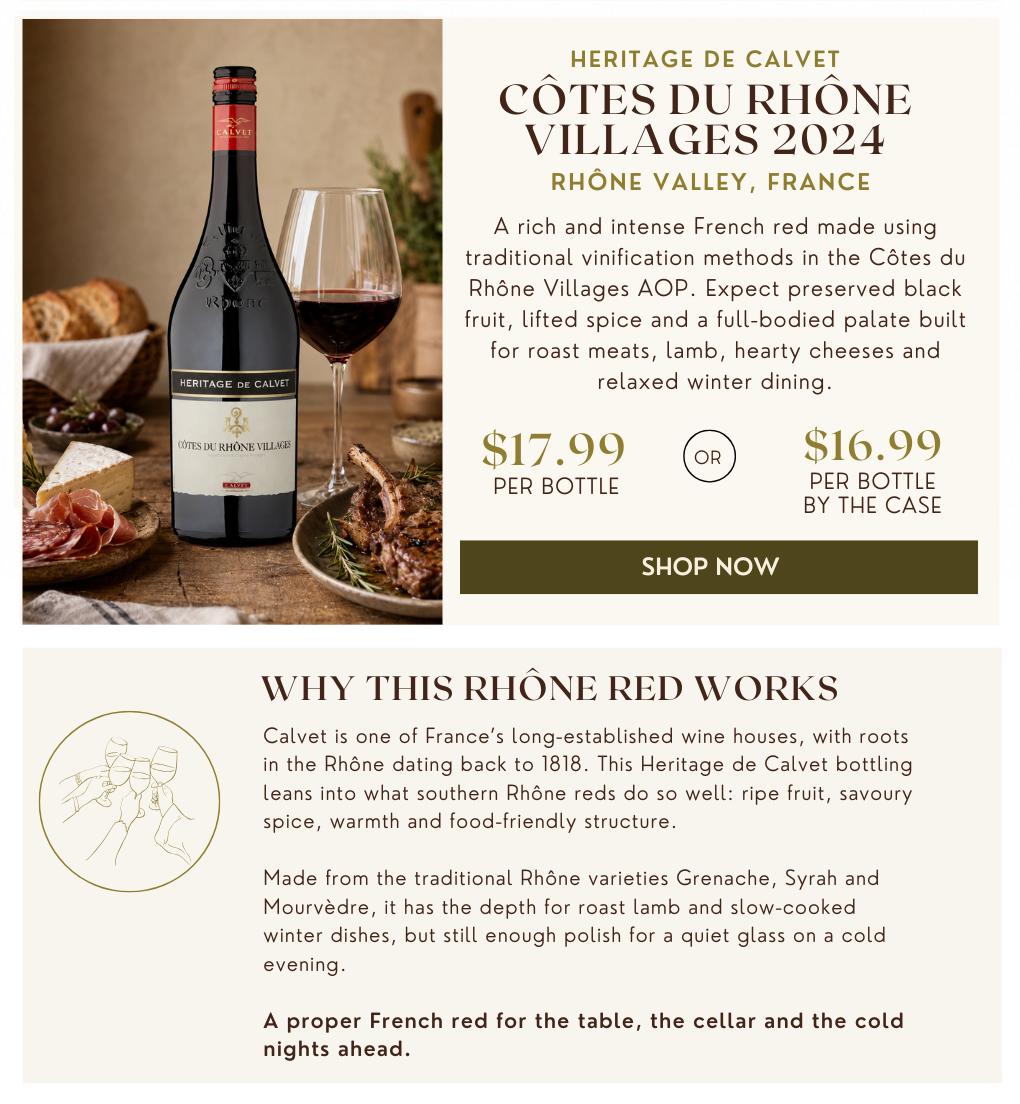 Heritage de Calvet Cotes du Rhone Villages 2024