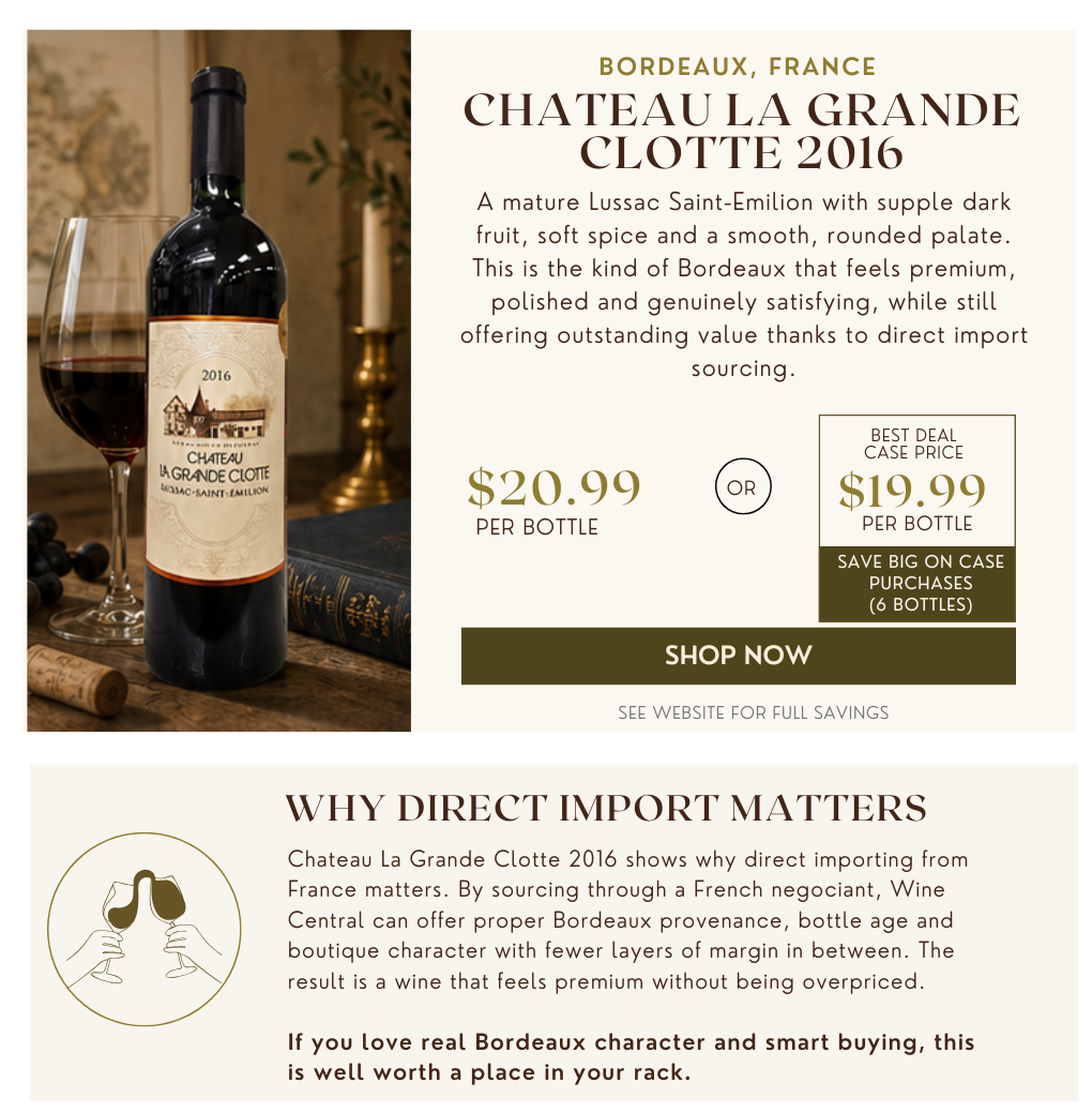 Chateau La Grande Clotte 2016