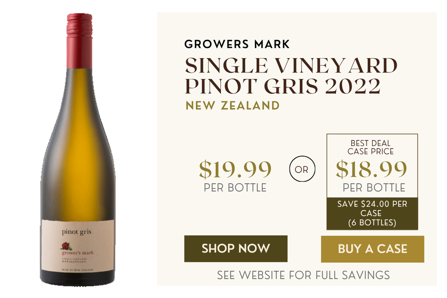 Growers Mark Single Vineyard Pinot Gris 2022