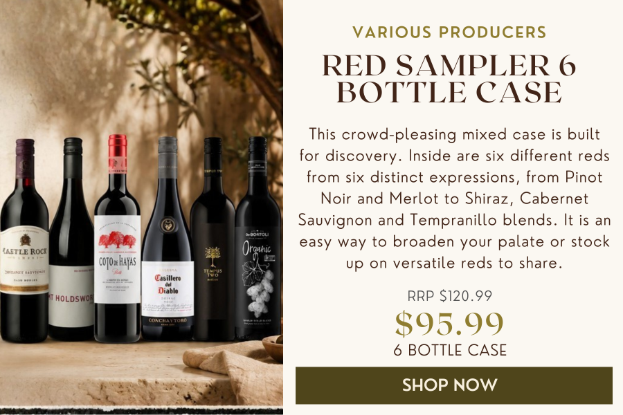 Red Sampler 6 Bottle Case