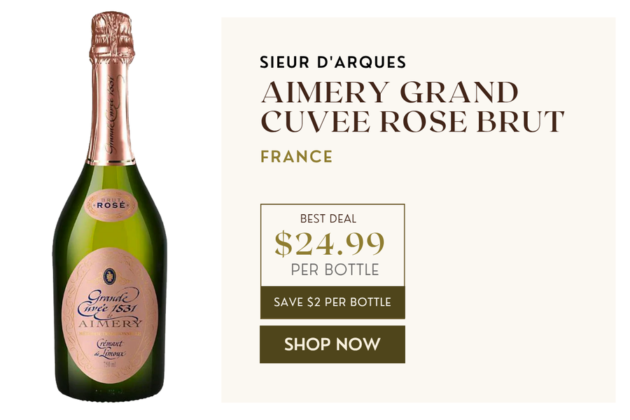 Sieur d'Arques Aimery Grand Cuvee Rose Brut