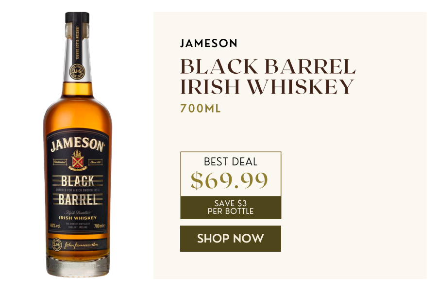 Jameson Black Barrel Irish Whiskey 700ml