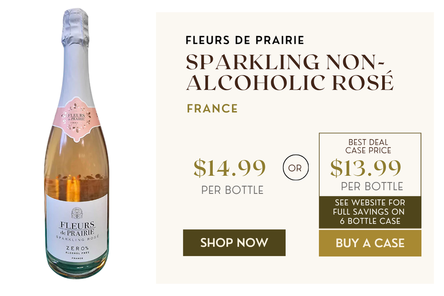 Fleurs de Prairie Sparkling Non-Alcoholic Rosé