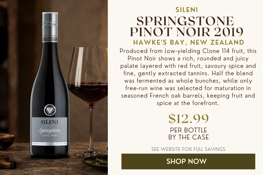 Sileni Springstone (Grand Reserve) Pinot Noir 2019