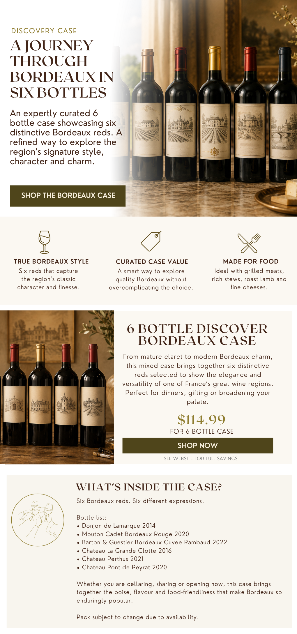 6 Bottle Discover Bordeaux Case