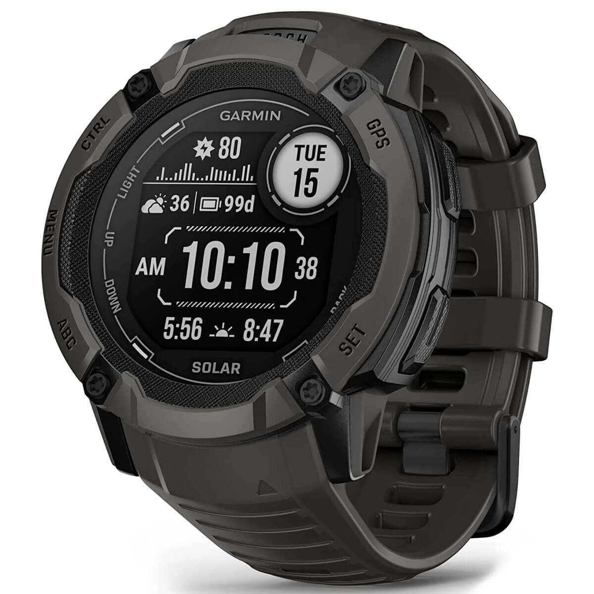 Спортивний годинник GARMIN Instinct 2x Solar Gr...