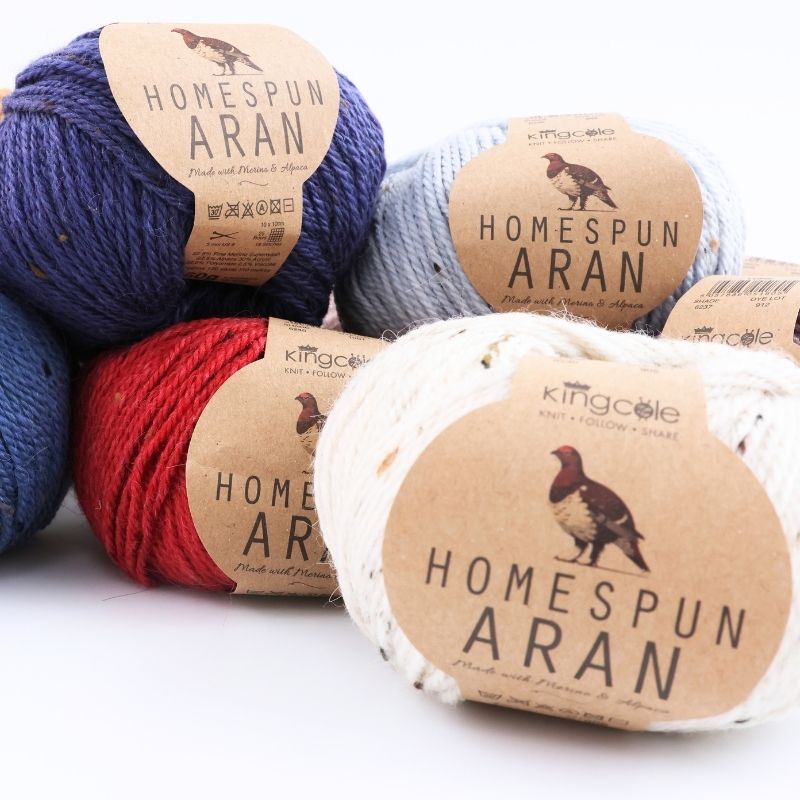King Cole Homespun Aran