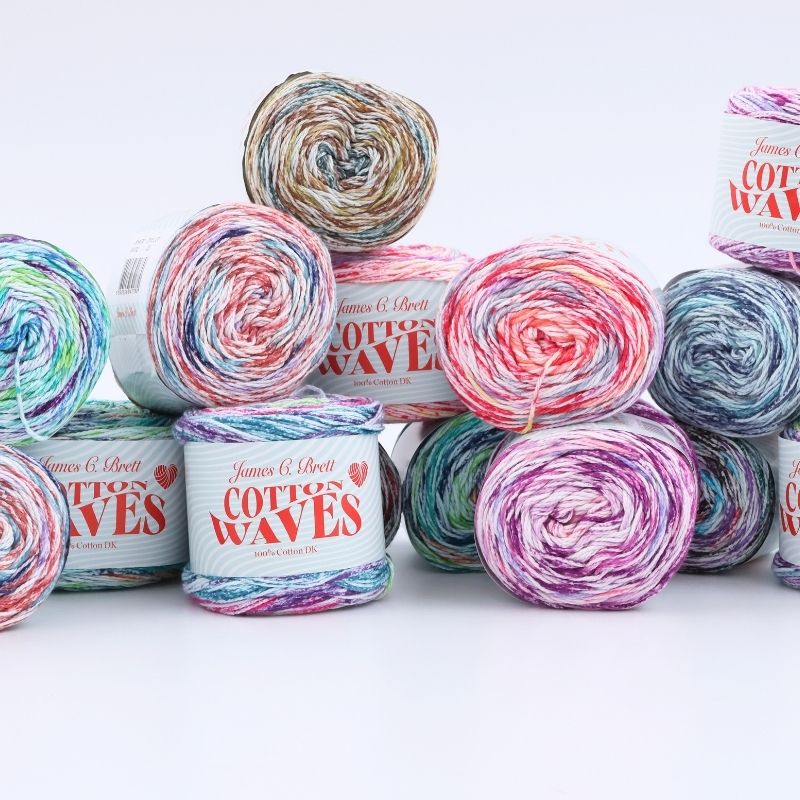 James C Brett Cotton Waves