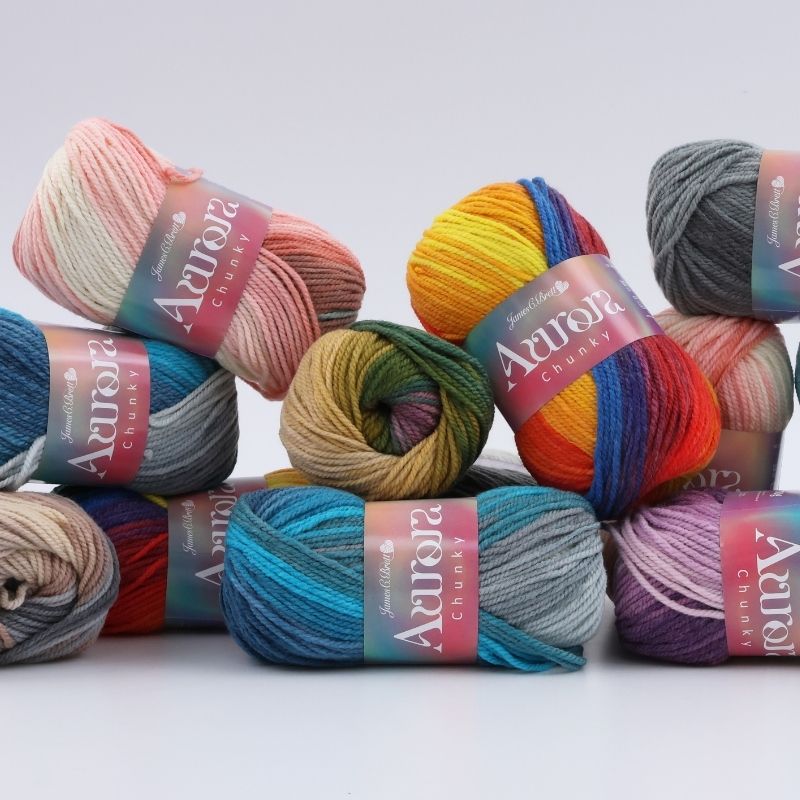 James C Brett Aurora Chunky