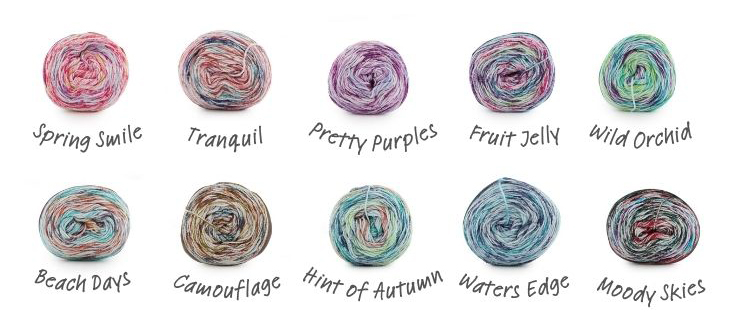 James C Brett Cotton Waves Shades