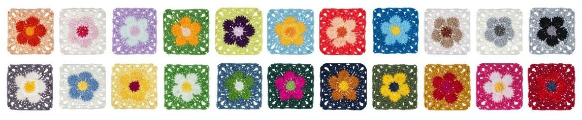 Red Heart All in One Flower Power