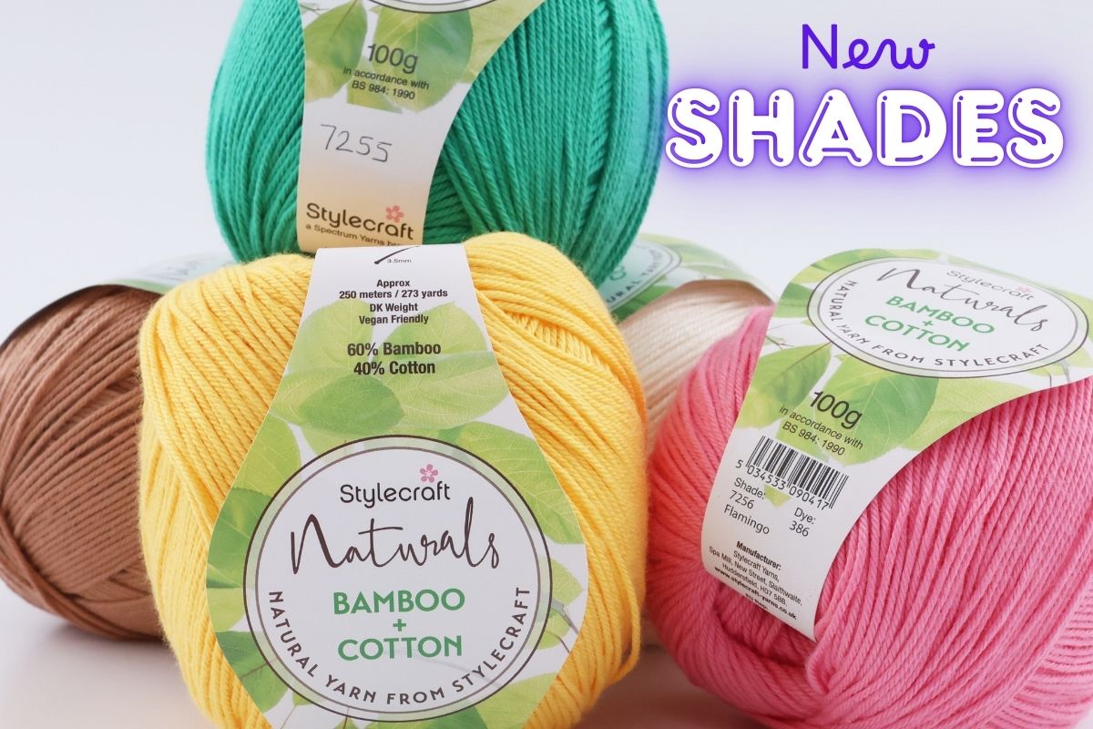 Stylecraft Naturals Bamboo and Cotton