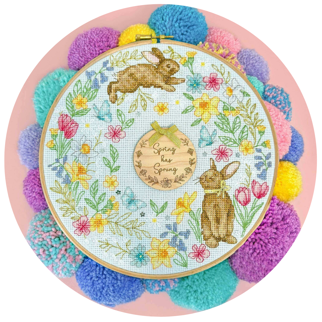  Bothy Threads - Spring Wreath (Cross Stitch Kit) 