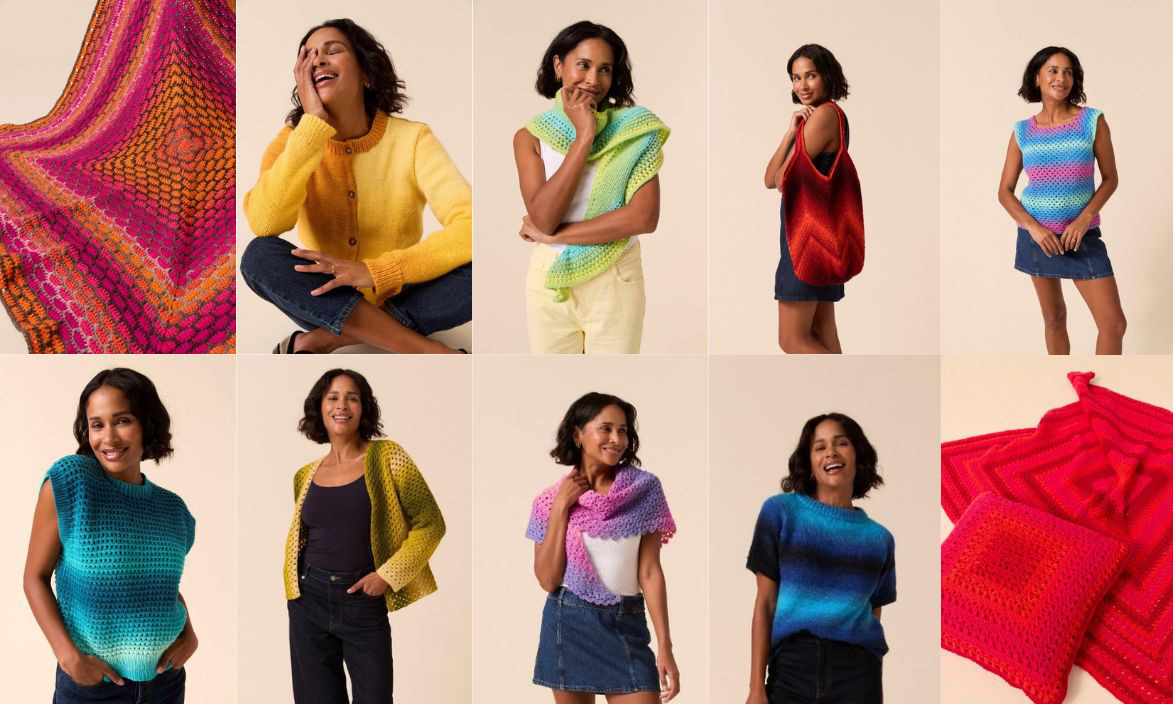 Sirdar Jewelspun Ombre Patterns