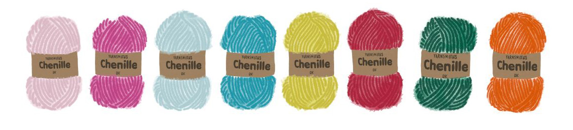 Yarnsmiths Chenille DK