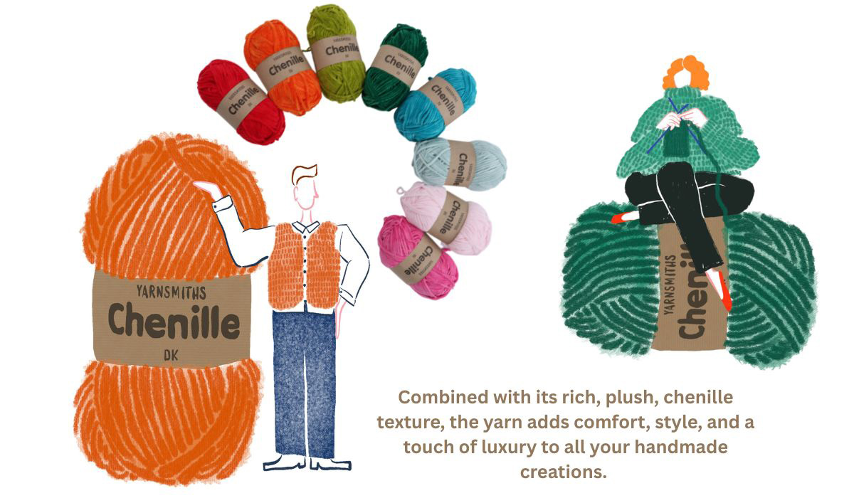 Yarnsmiths Chenille DK