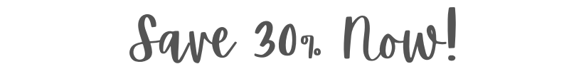 Save 30% Banner