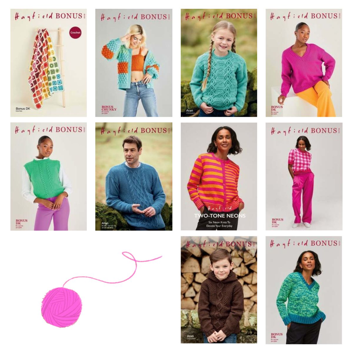 Hayfield Bonus Patterns