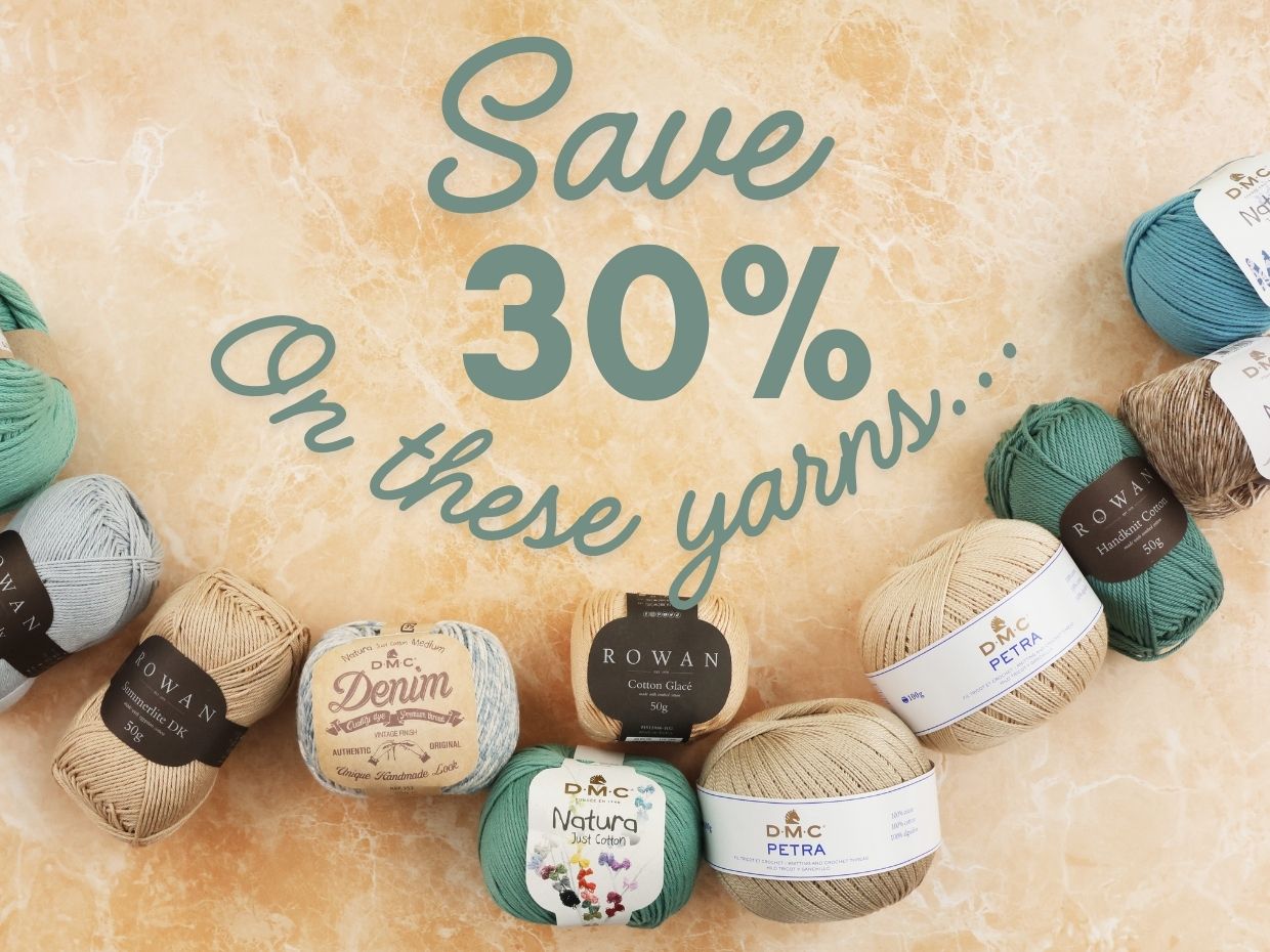 DMC Cotton Sale Banner