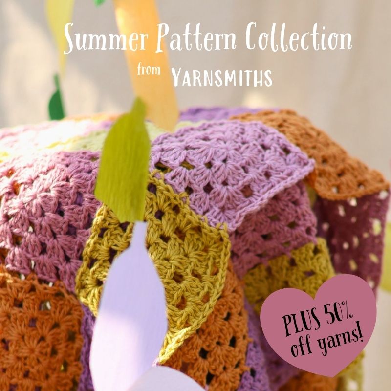 Yarnsmiths Summer Collection Banner