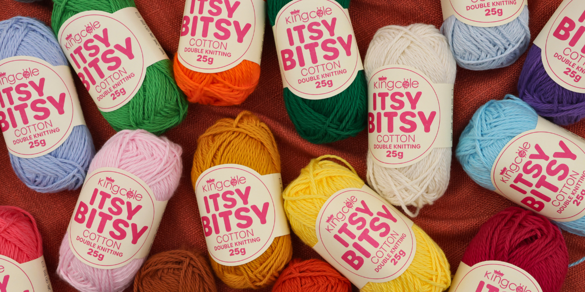  King Cole Itsy Bitsy Cotton DK - All Colours 