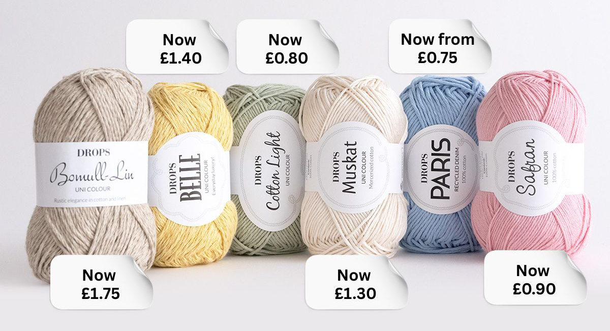 Drops Cotton Sale Yarns