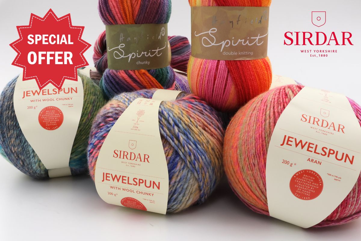 Sirdar Self Striping Promo Heading