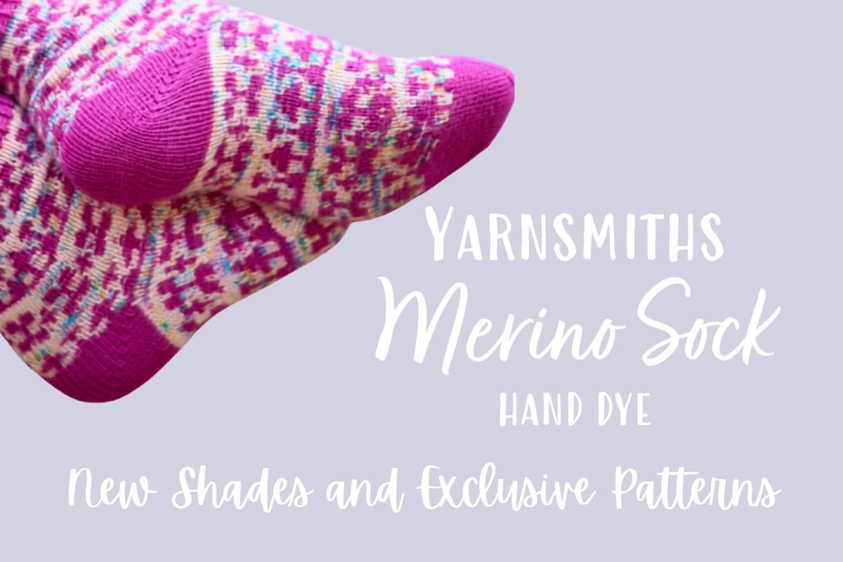 Yarnsmiths New Merino Sock Hand Dye Banner