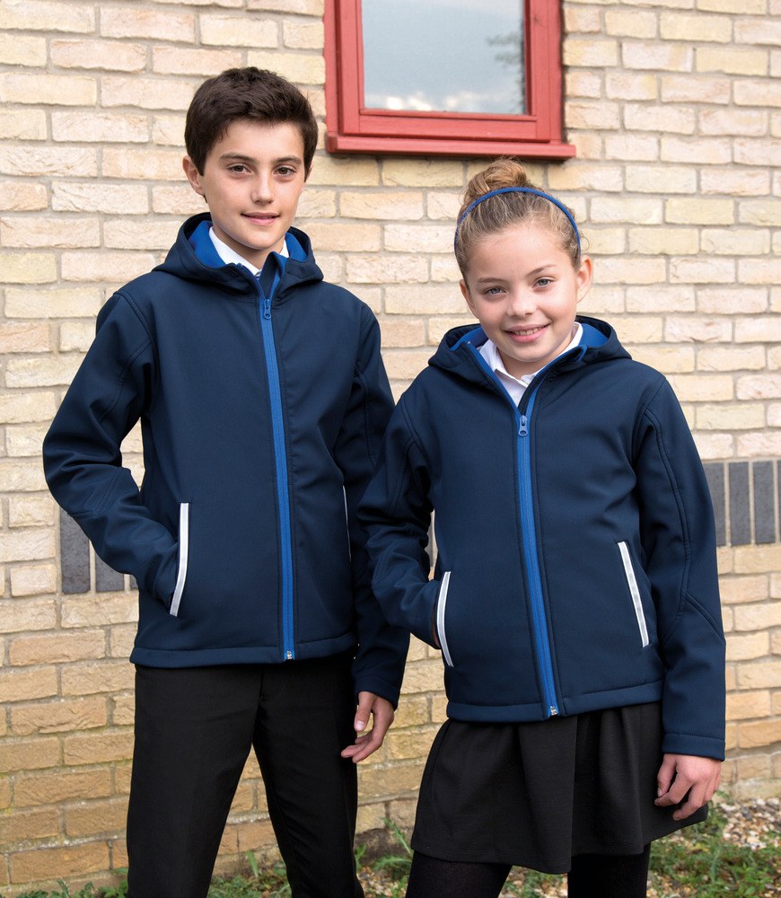 Image of Result R224JY - Chaqueta Softshell capucha niños