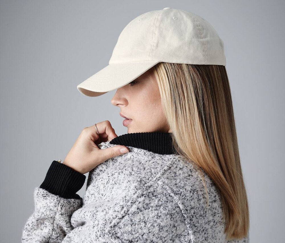 Image of Beechfield BF653 - Gorra Deportiva de Algodón Chino 6 Paneles