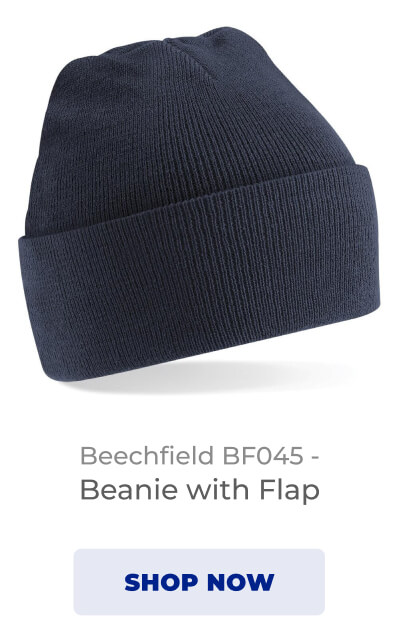 Beechfield BF045 - Beanie with Flap