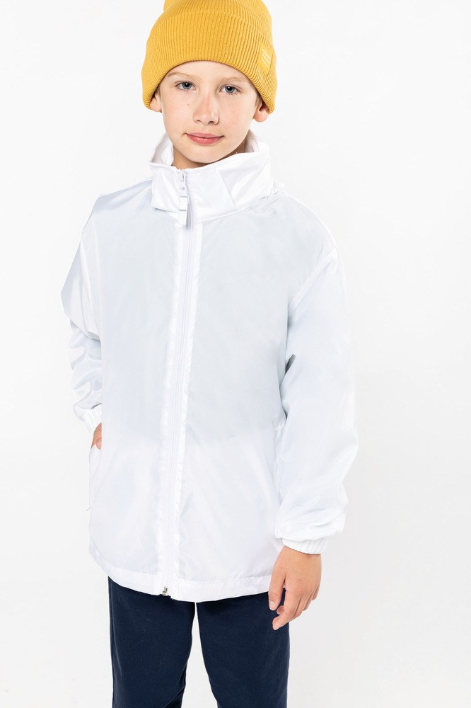 Image of Kariban K6102 - Children's All-Weather Packable Windbreaker Jacket