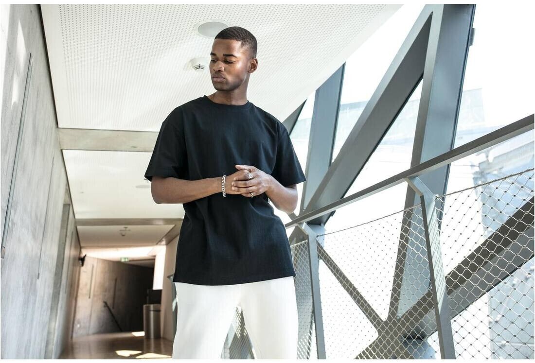 Image of Build Your Brand BY102 - Classic Comfort Oversized Cotton T-Shirt for Men