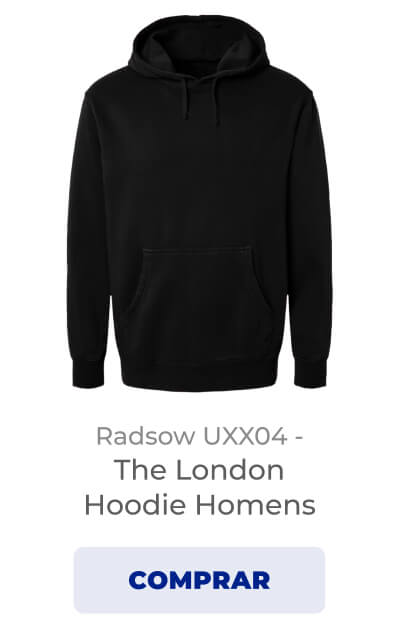 Radsow UXX04 - Radsow Apparel - The London Hoodie Homens