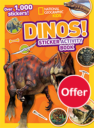 DINOS! Sticker Activity Book