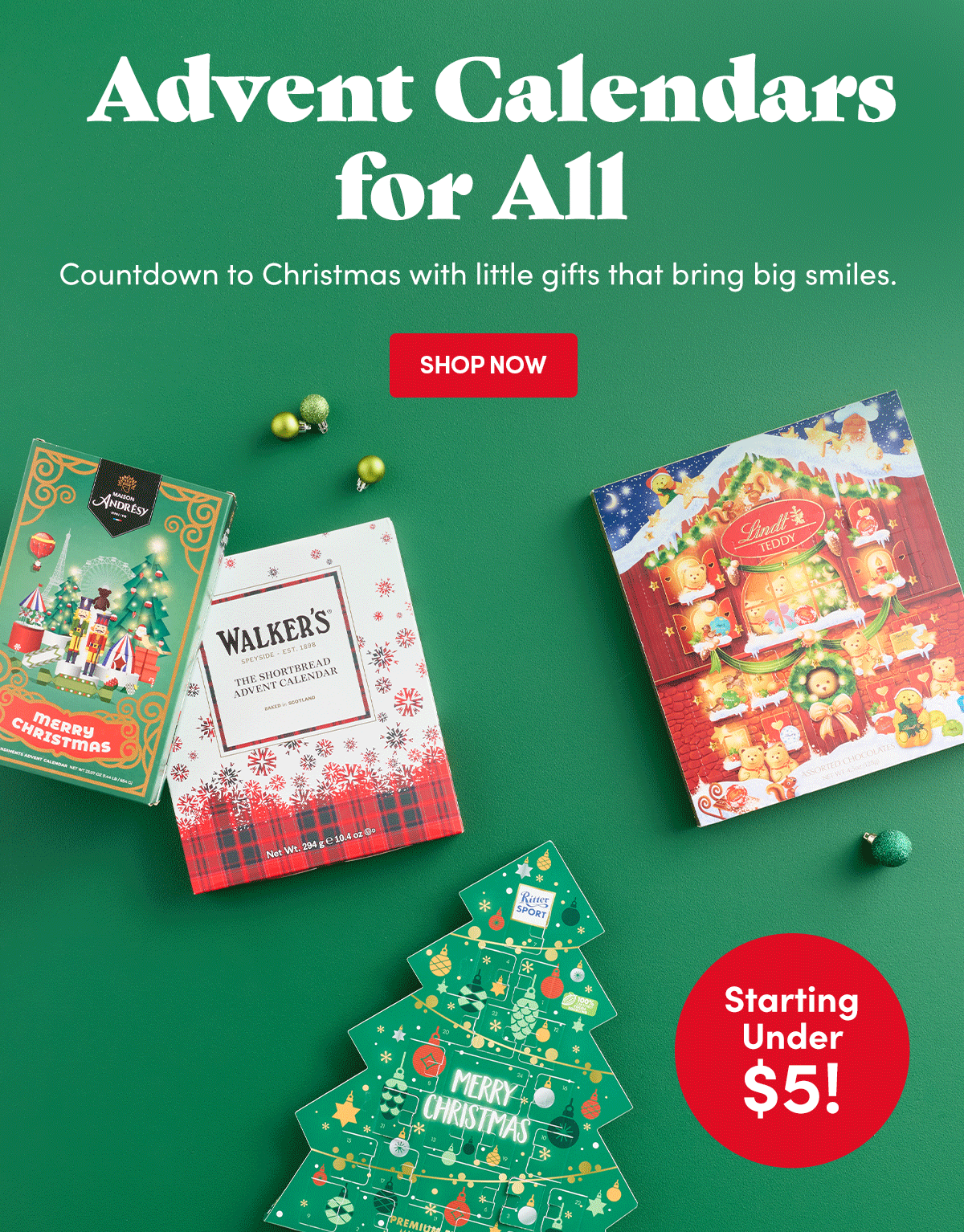 Advent Calendars for All