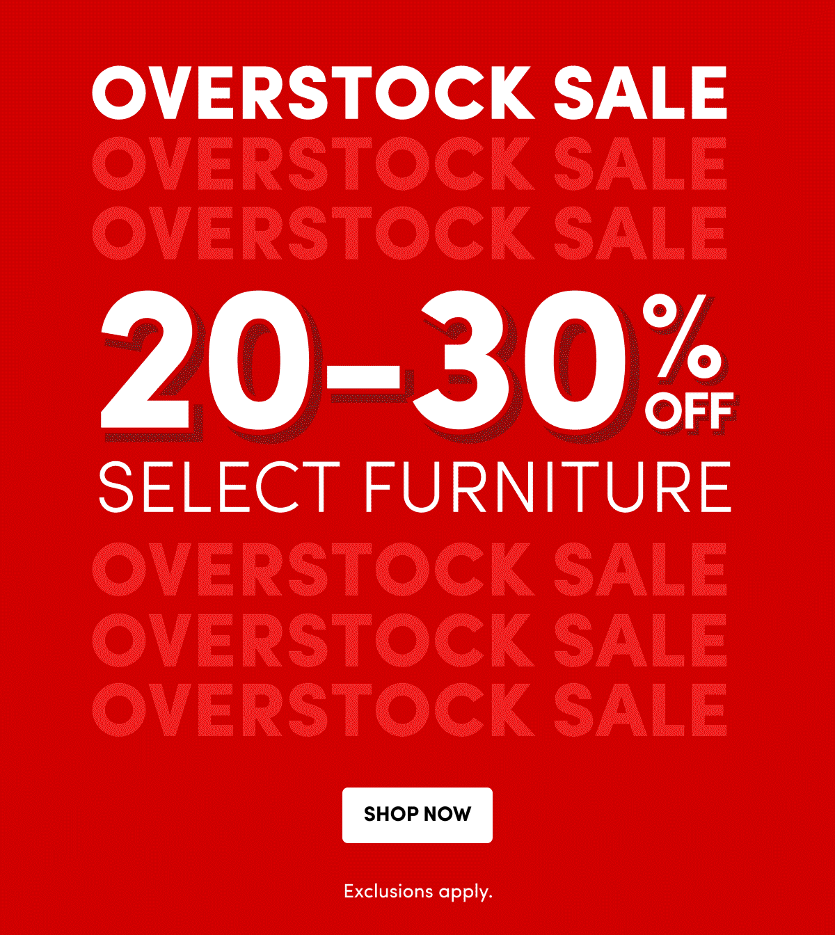 Overstock Sale
