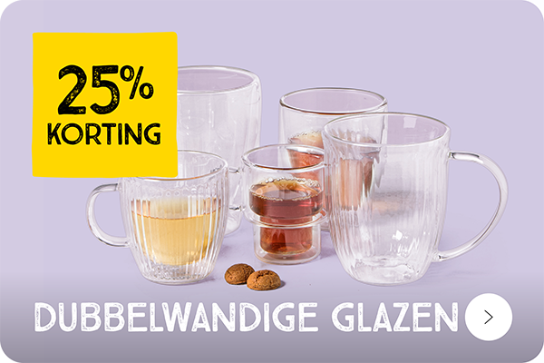 Dubbelwandige glazen