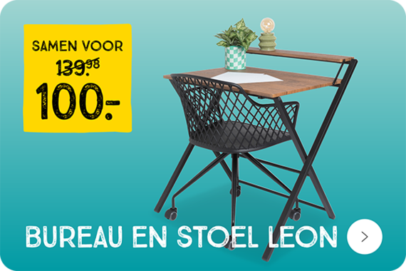 Bureau en stoel Leon