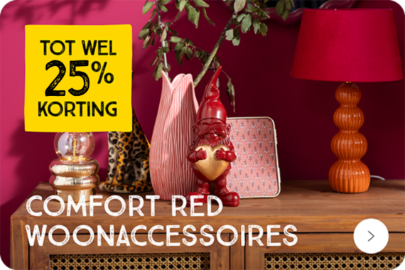 Comfort Red woonaccessoires