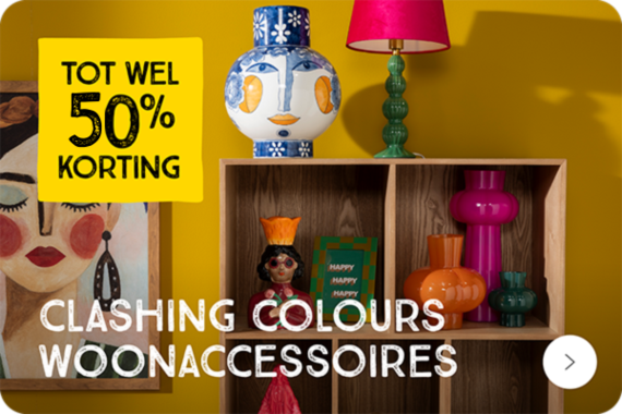 Clashing Colours woonaccessoires