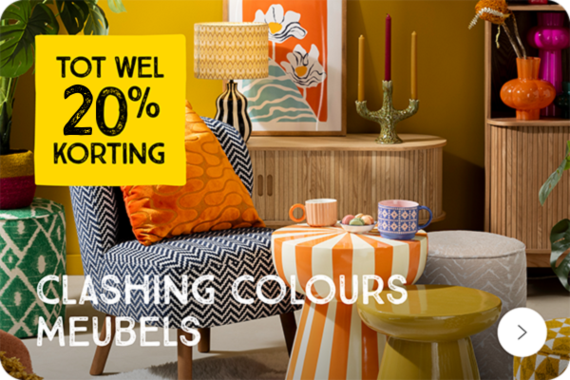Clashing Colours meubels