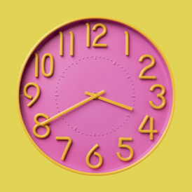 Klok pop-art