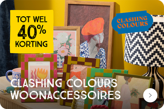 Clashing colours woonaccessoires
