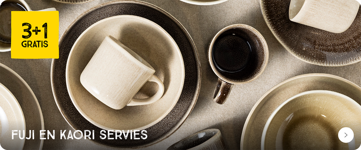 Servies Kaori en Fuij